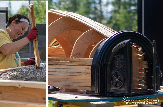 construction d'un four à pain