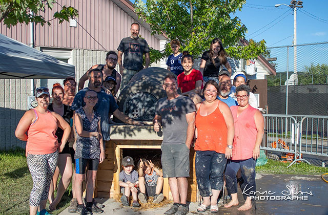 Équipe de travailleurs